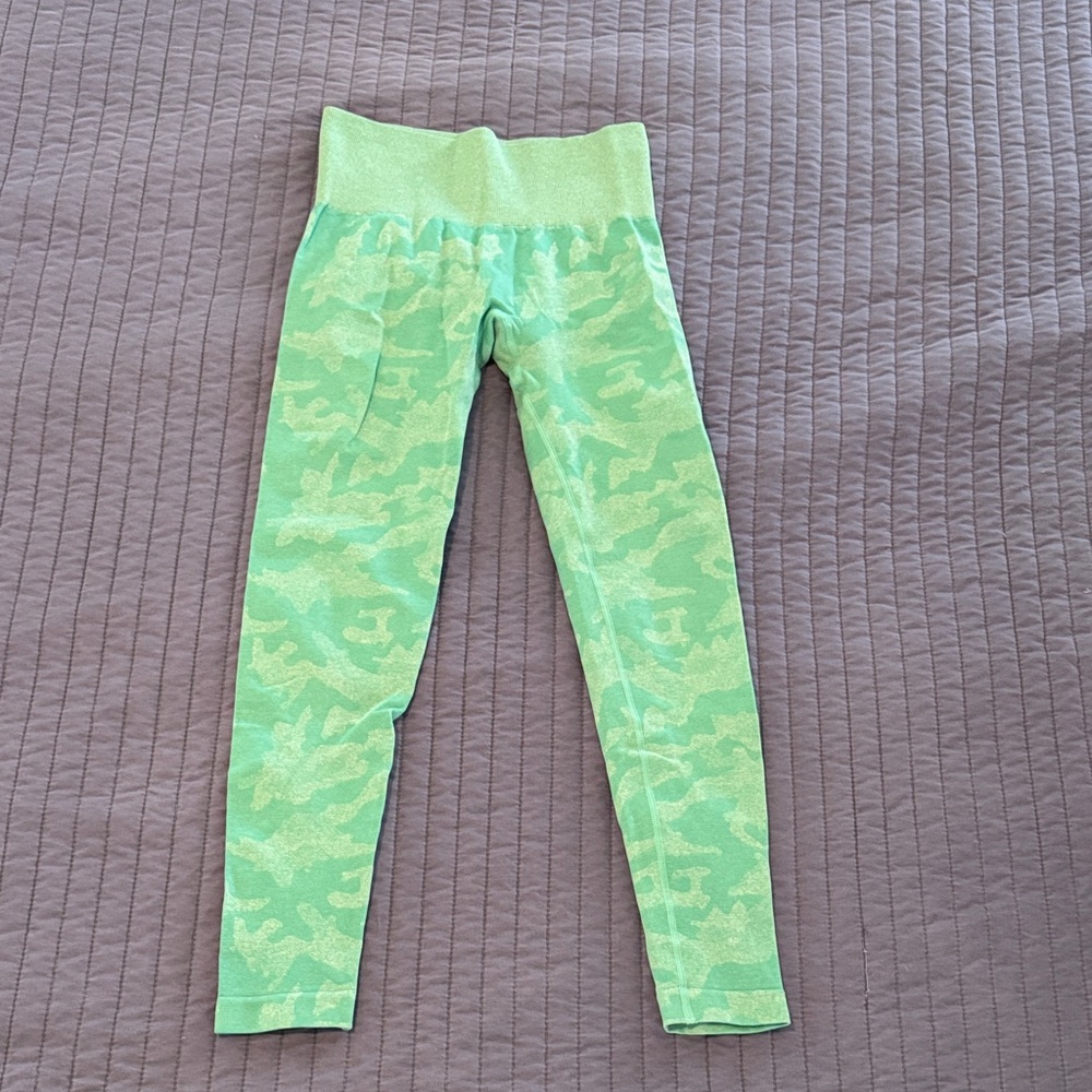 NVGTN Green Camouflage Leggings